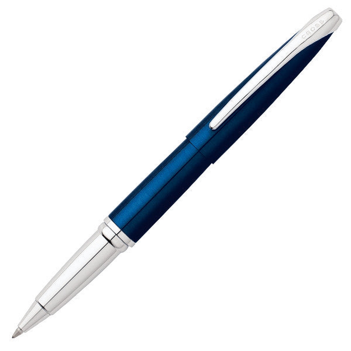 Cross ATX Selectip Rollerball Pen Translucent Blue Lacquer