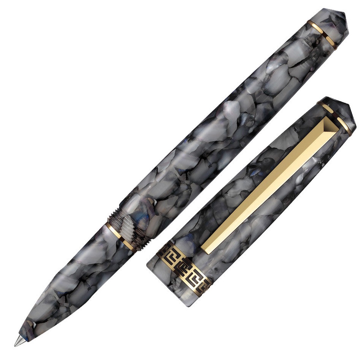 Laban Rosa Rollerball Pen Ice Cracked