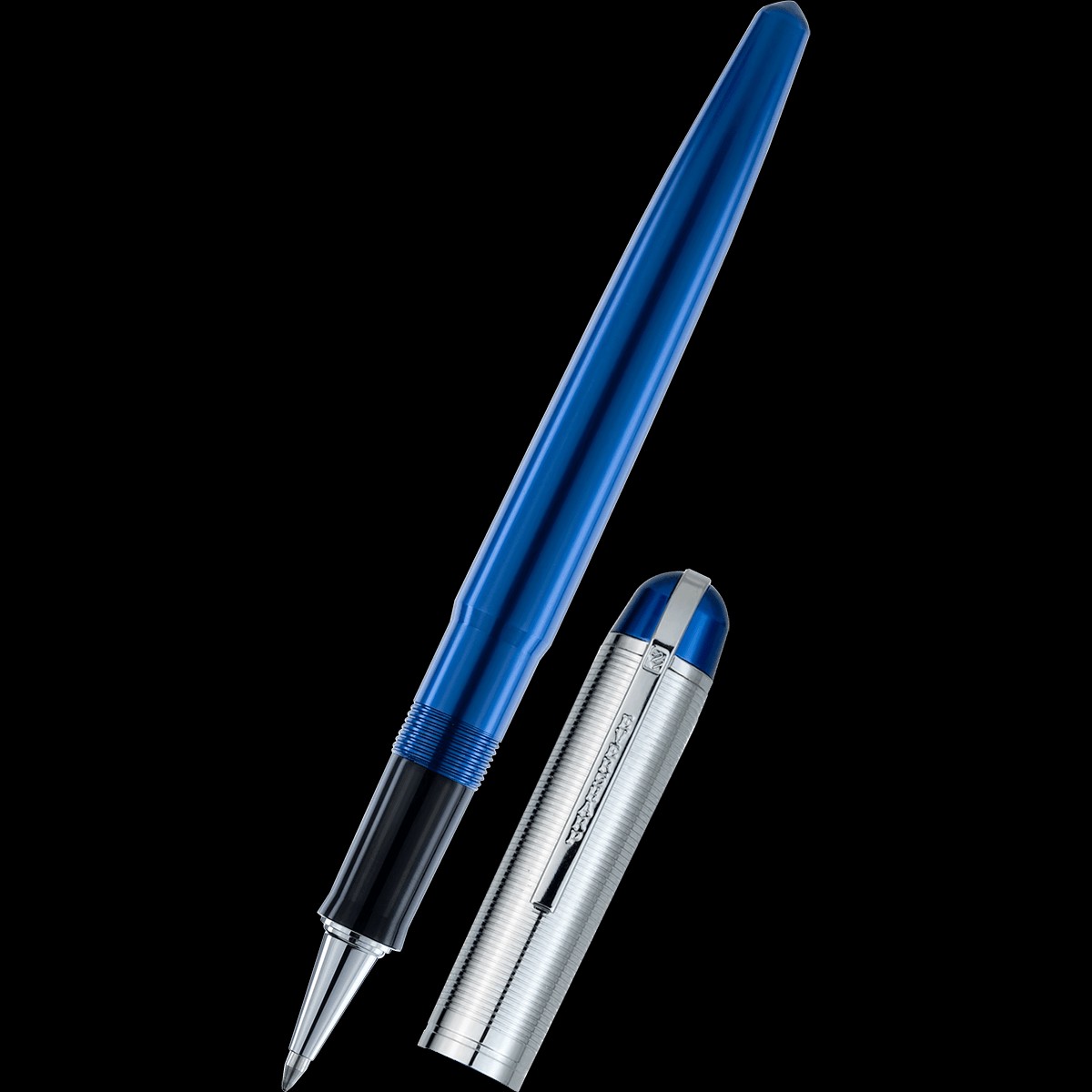 Wahl-Eversharp Skyline Rollerball Pen – Blue – Silver Trim