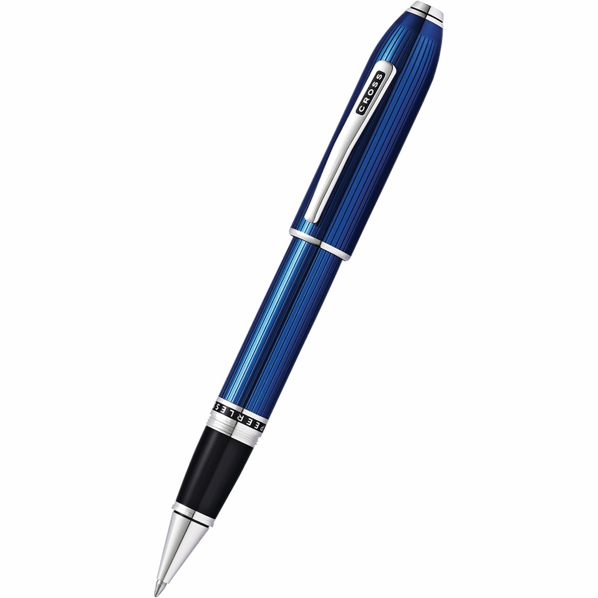 Cross Peerless Selectip Rollerball Pen – Translucent Quartz Blue