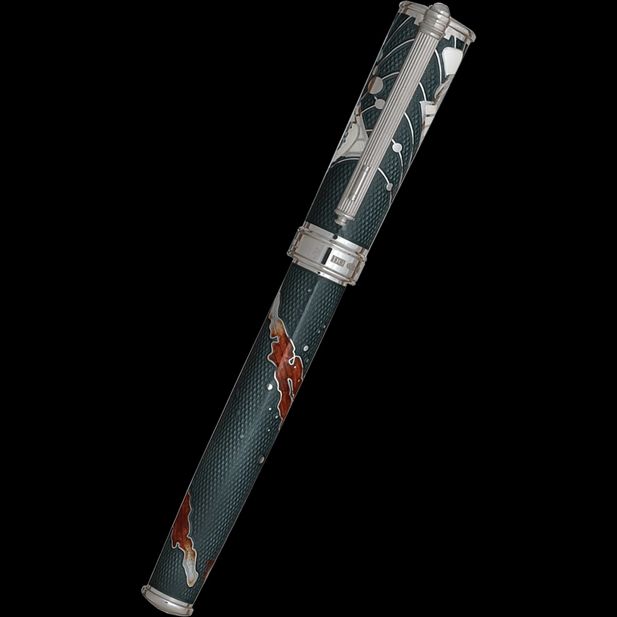 David Oscarson Edwin Hubble Rollerball Pen – Moon Dust