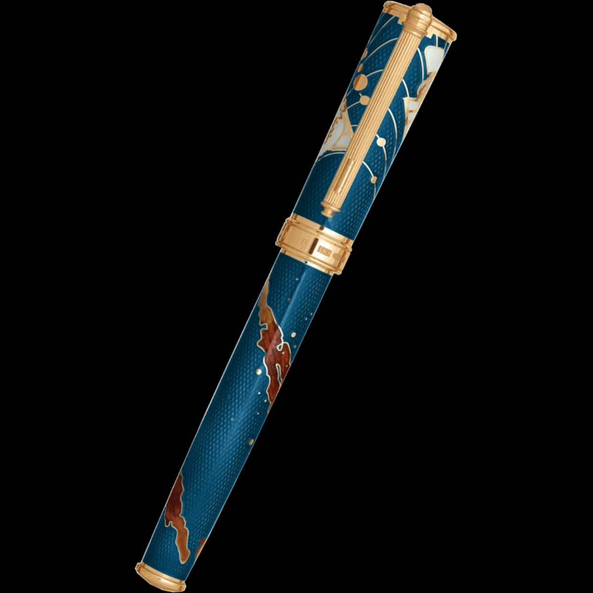 David Oscarson Edwin Hubble Rollerball Pen – Twilight Blue