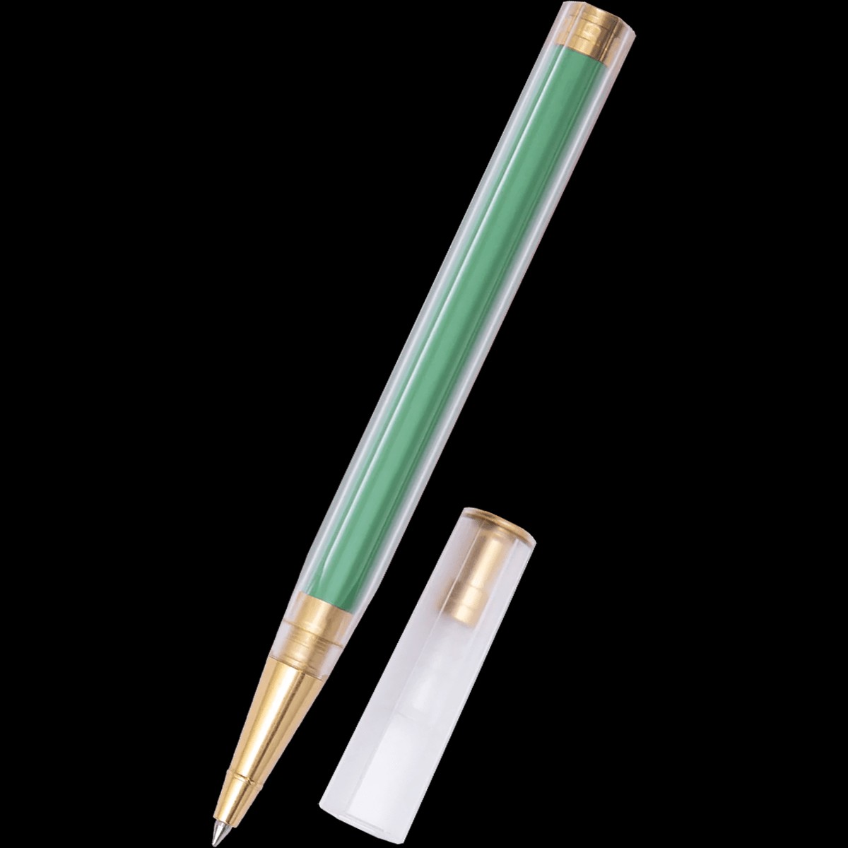YStudio Glamour Evolve Rollerball Pen – Elemental Clear Green