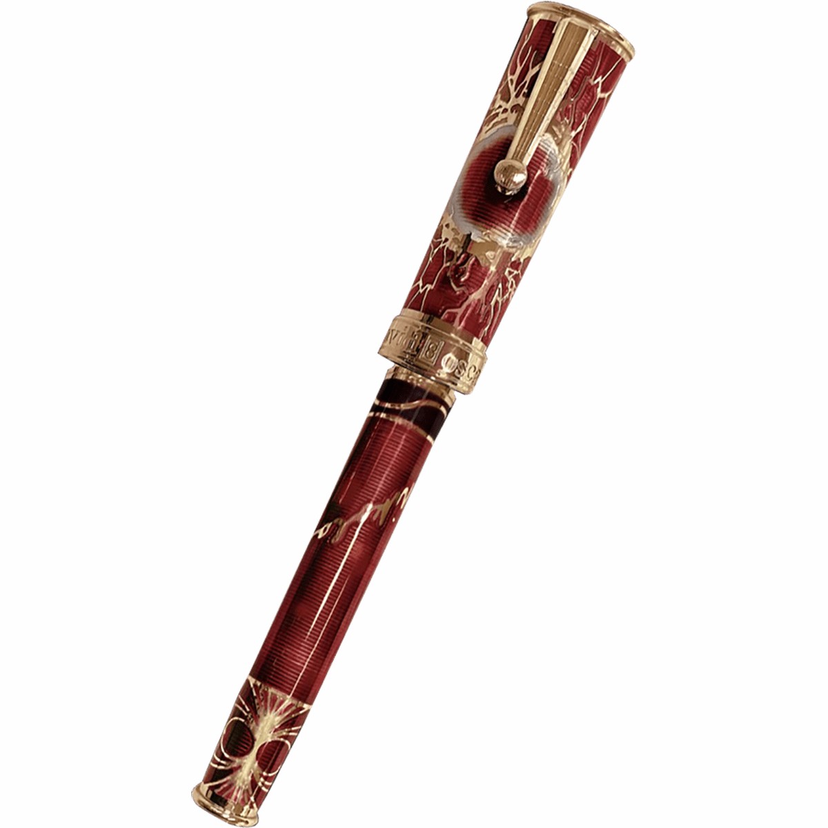 David Oscarson Tesla Rollerball Pen – Translucent Orange