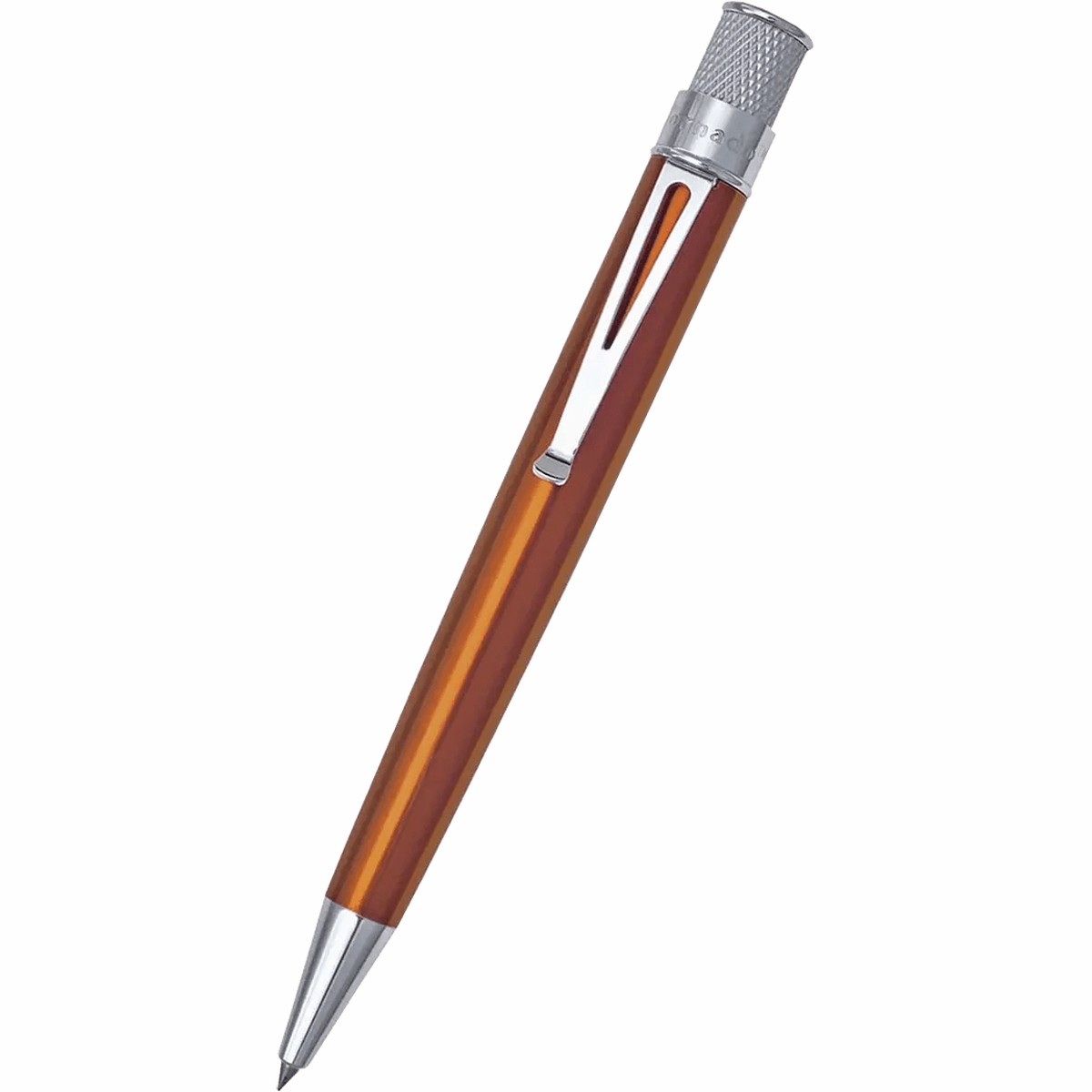 Retro 51 Tornado Classic Lacquer Orange Rollerball Pen