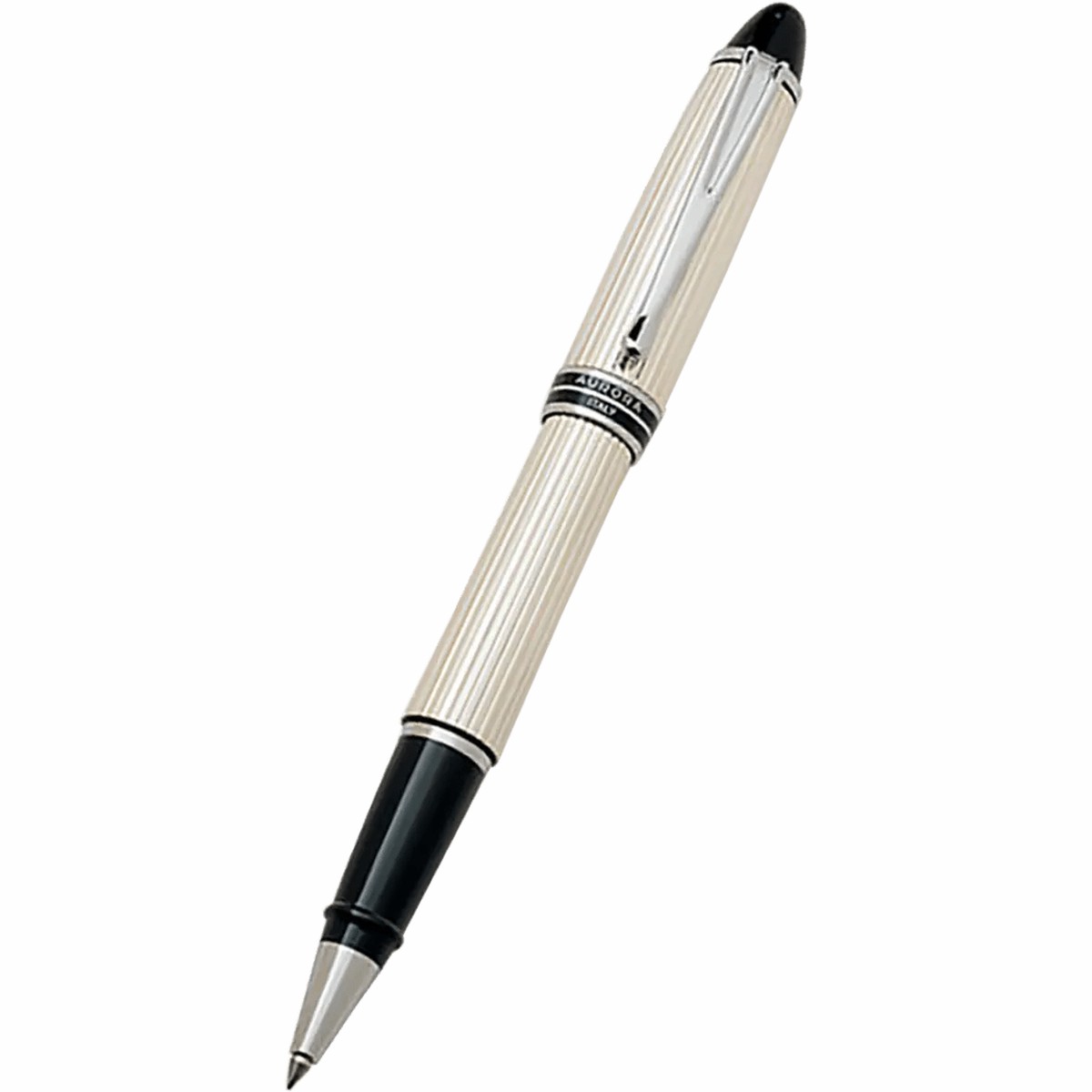 Aurora Ipsilon Rollerball Pen – Sterling Silver