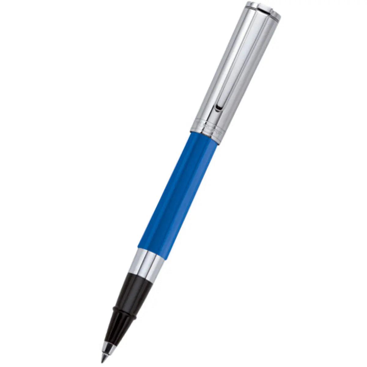 Aurora TU Rollerball Pen – Blue – Chrome