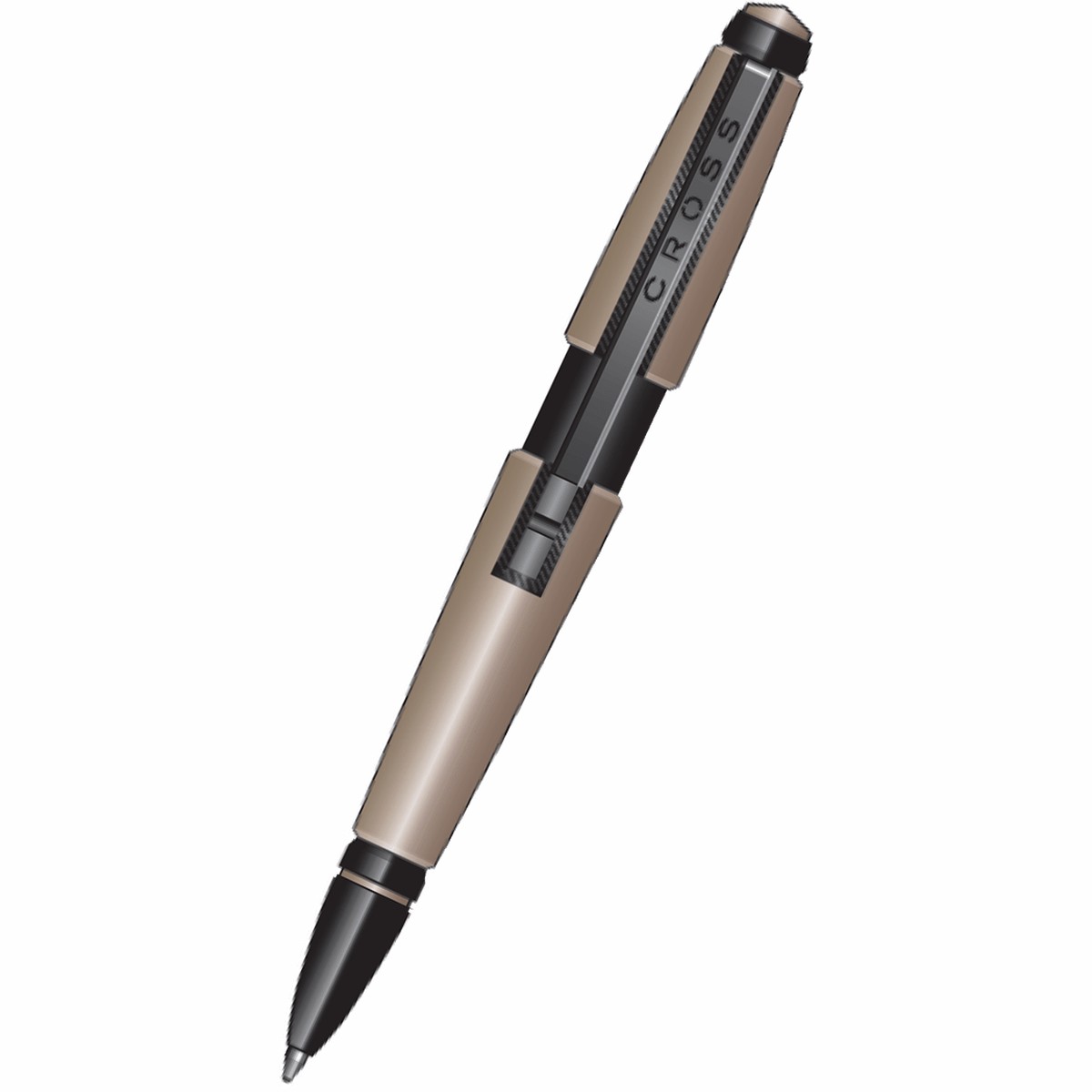 Cross Edge Rollerball Pen – Matte Hazelnut