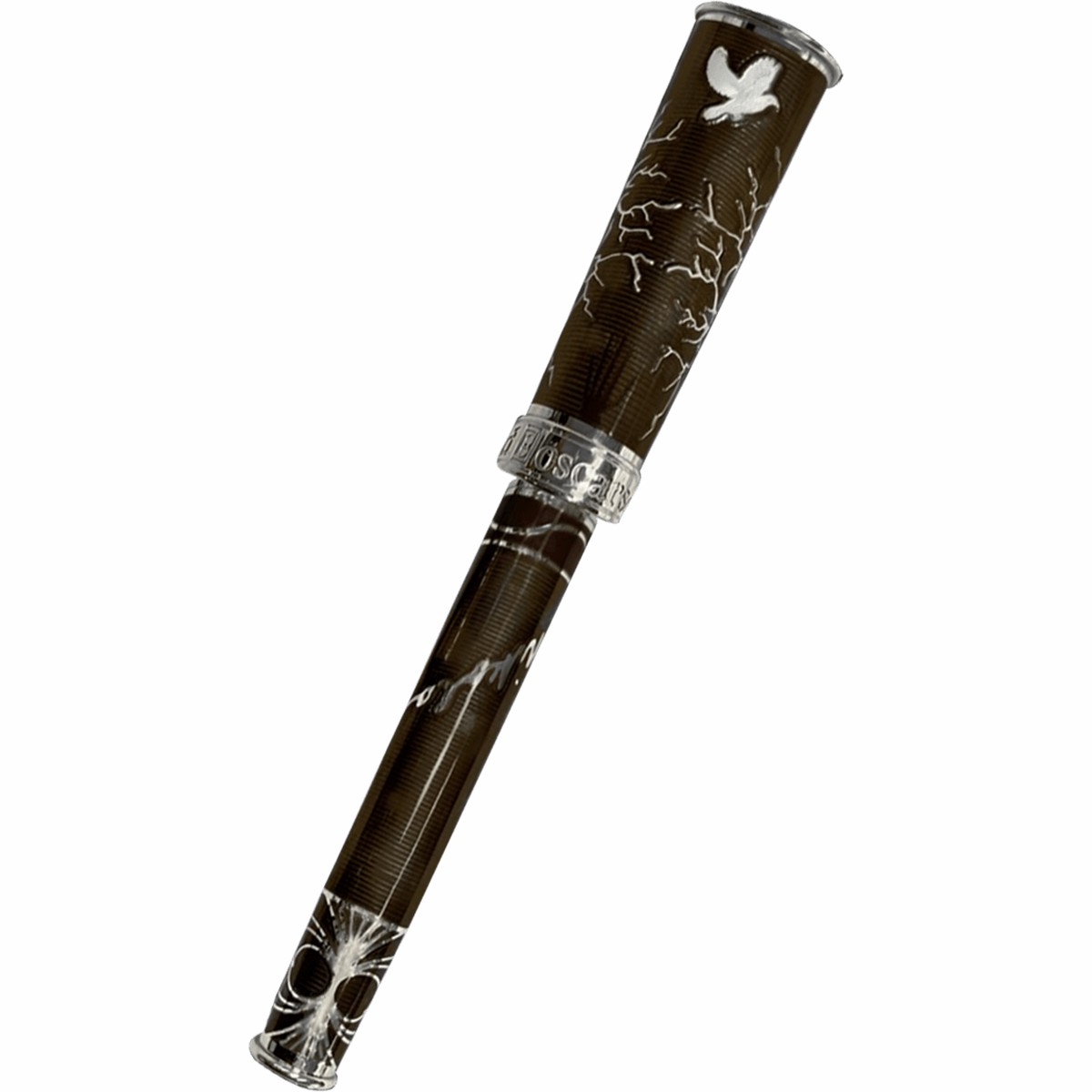 David Oscarson Tesla Rollerball Pen – Translucent Mossy