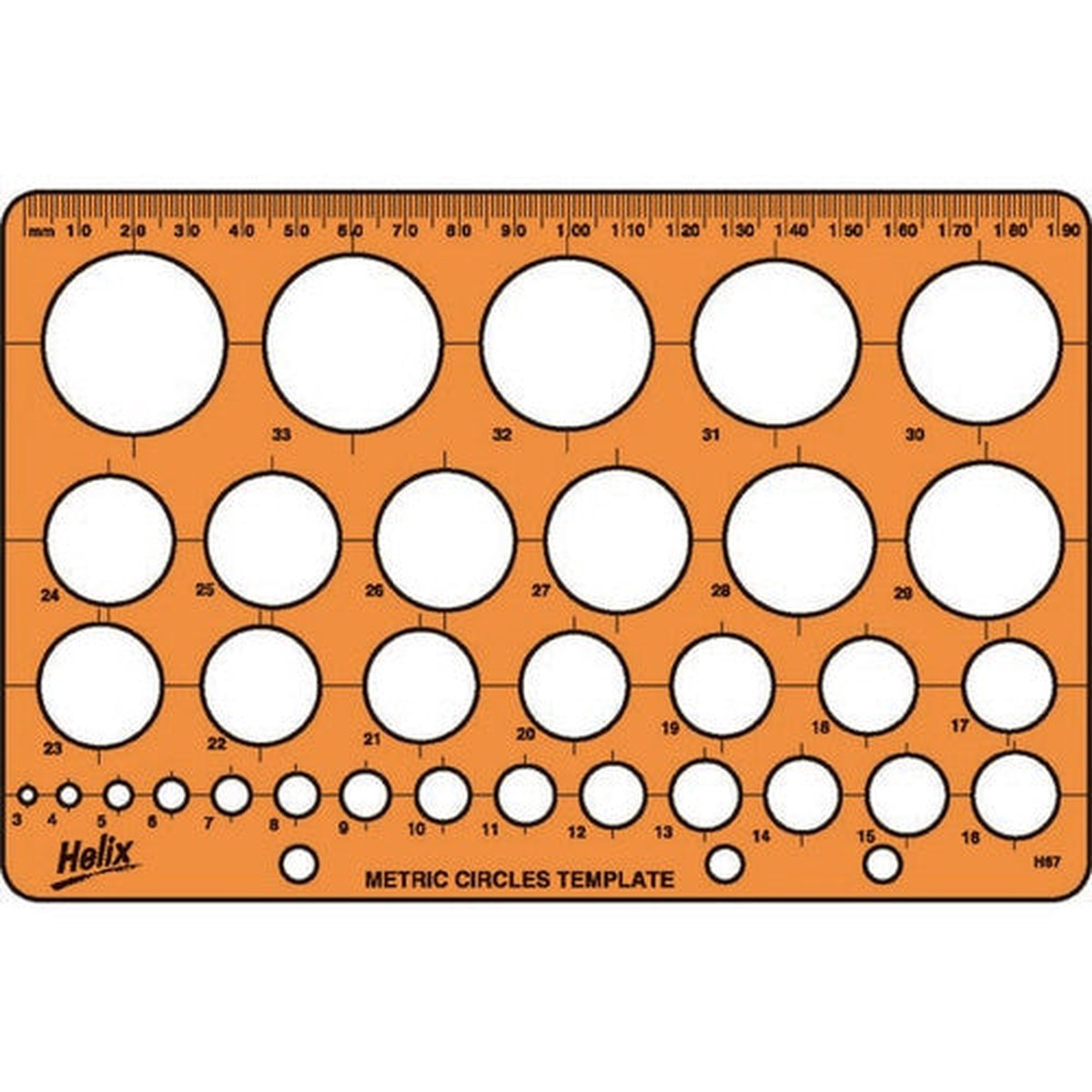 Helix Circle Template