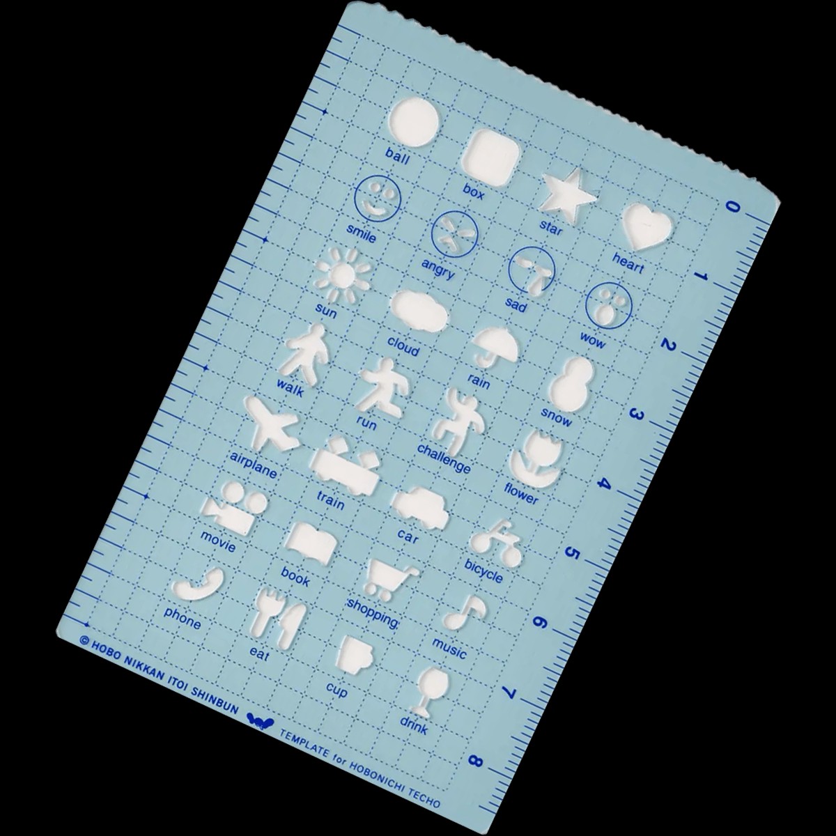 Hobonichi Stencil – Activities