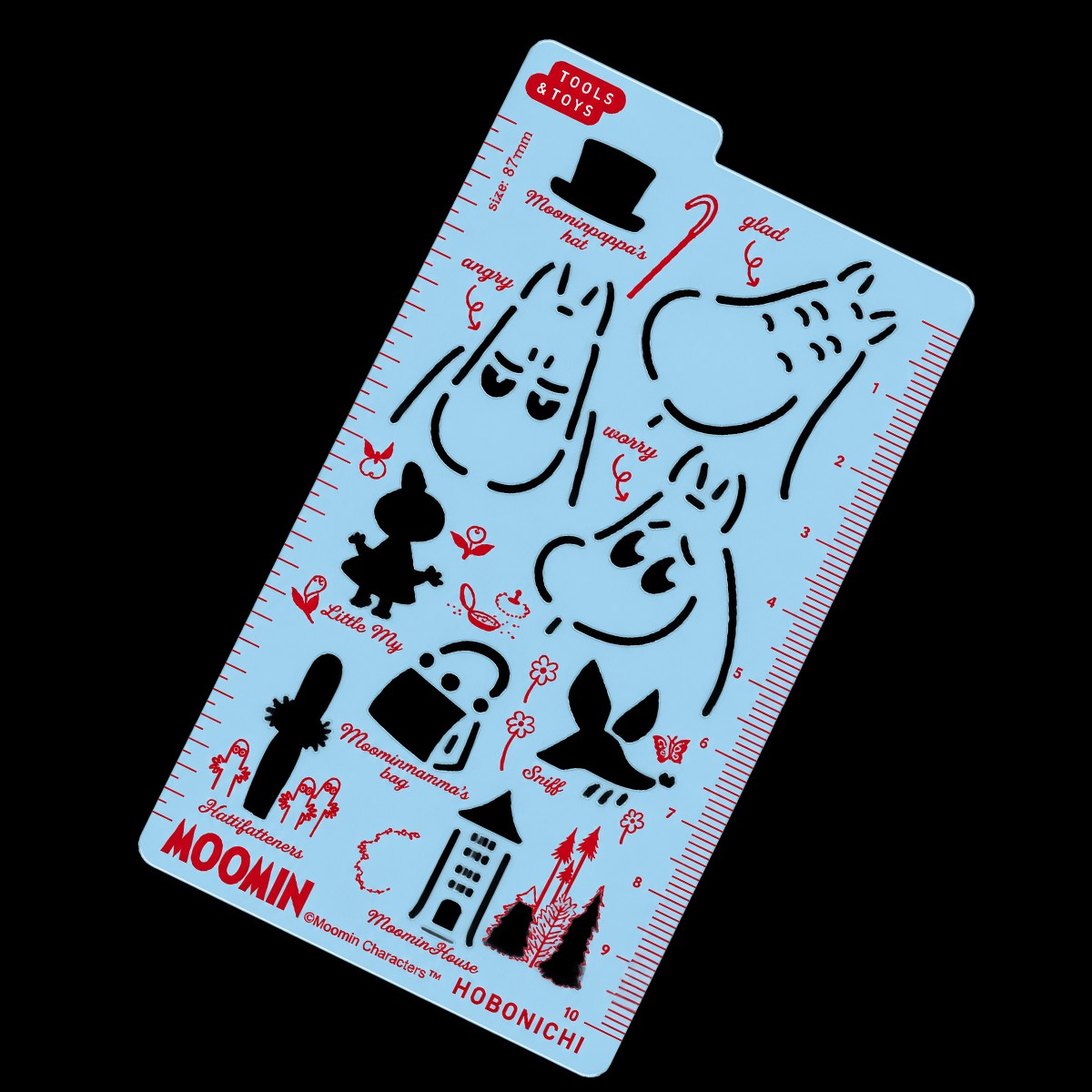 Hobonichi Stencil – Moomin