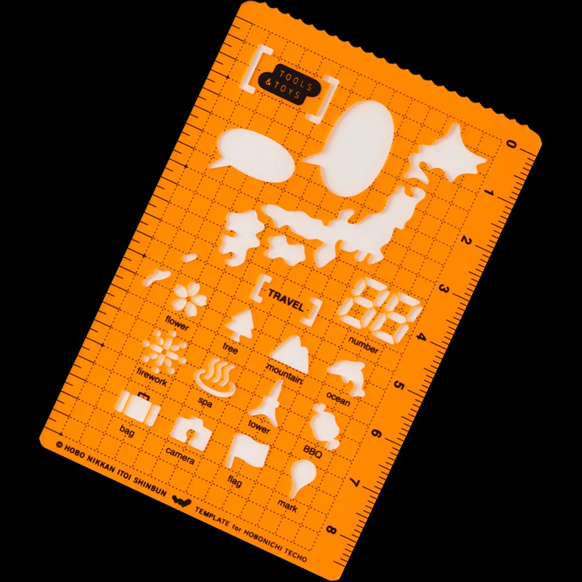 Hobonichi Stencil – Travel