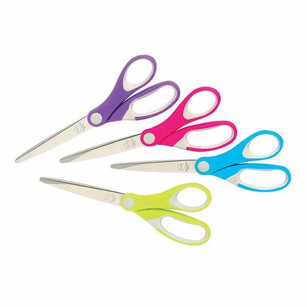 Marbig Comfort Grip Scissors 182mm Assorted