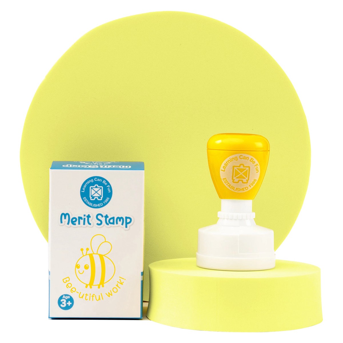 Bee-utiful Work Merit Stamp
