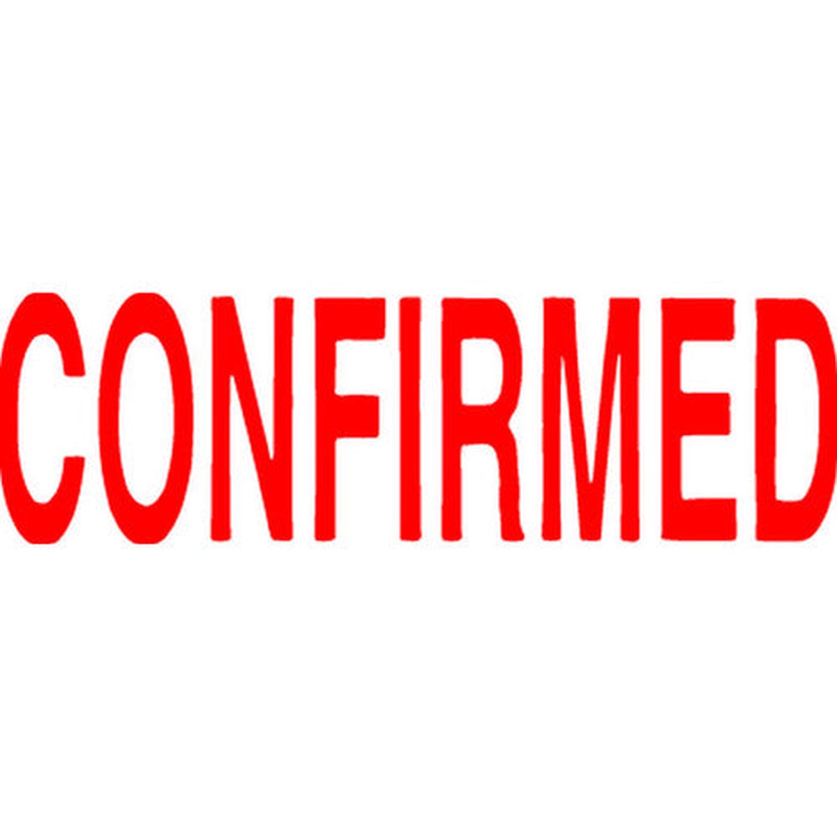 Xstamper CX-BN Message Stamp Confirmed Red