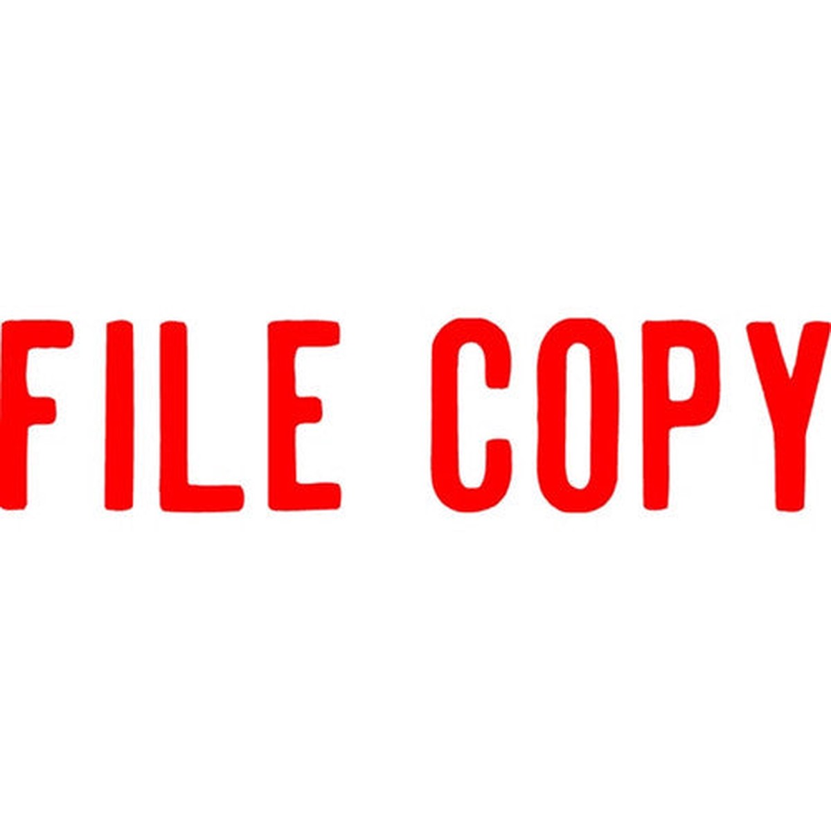 Xstamper CX-BN Message Stamp File Copy Red