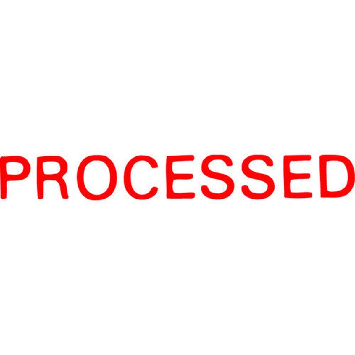 Xstamper CX-BN Message Stamp Processed Red