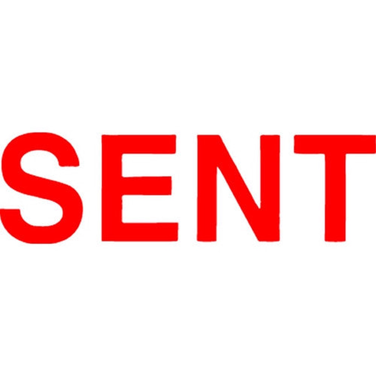 Xstamper CX-BN Message Stamp Sent Red