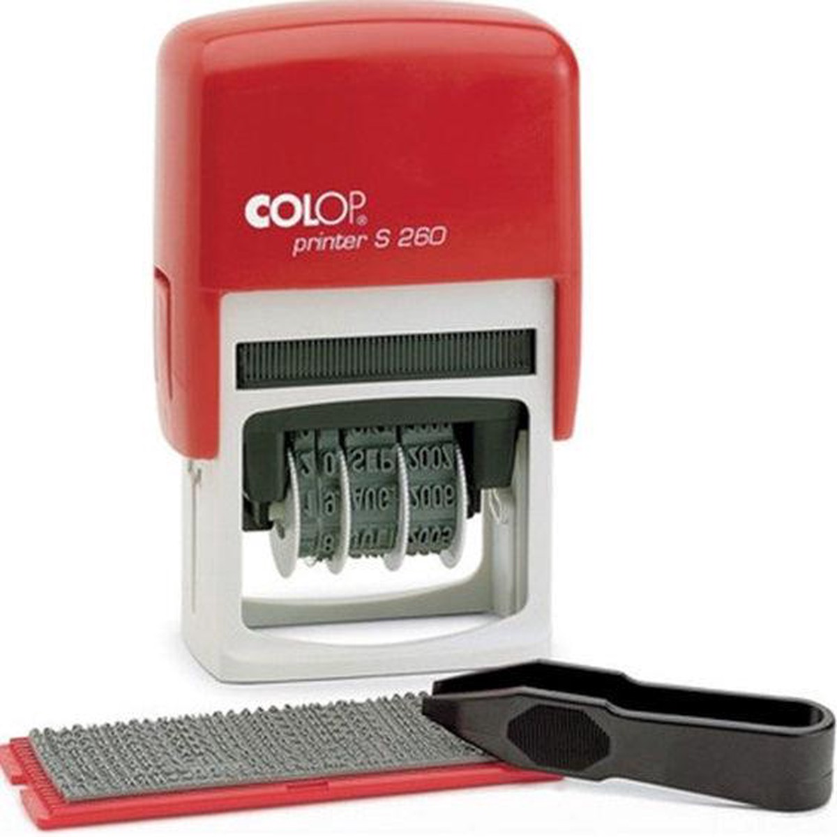 Colop S260 Do It Yourself Stamp Set Red / Blue