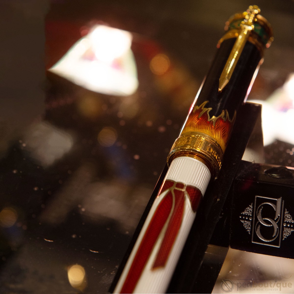 David Oscarson Sankta Lucia Rollerball Pen – Translucent Black