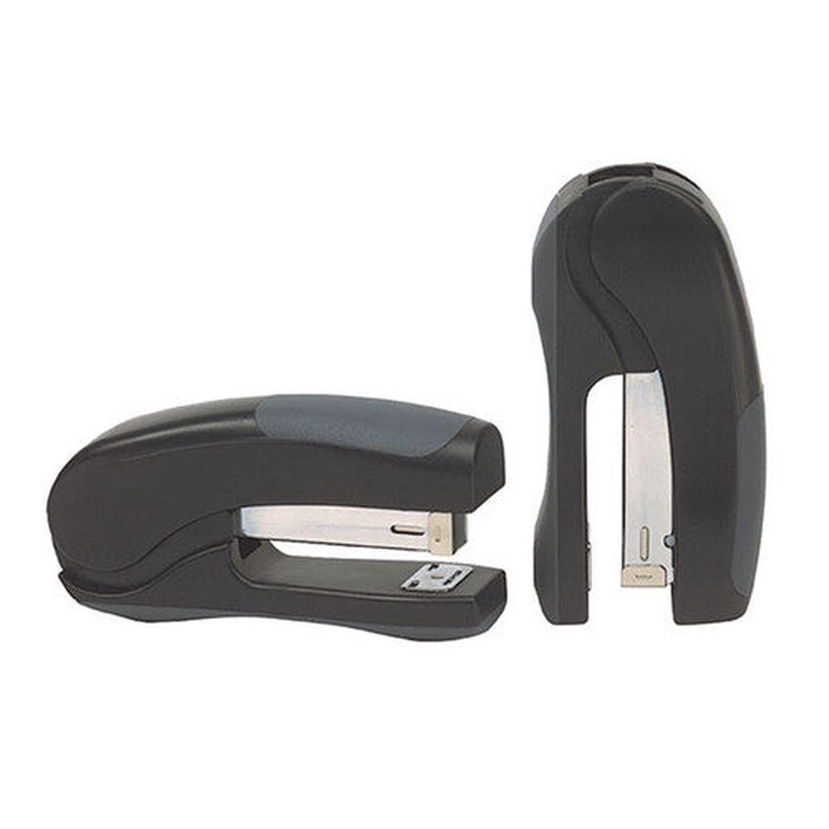 Marbig Stand Up Half Strip Stapler Black