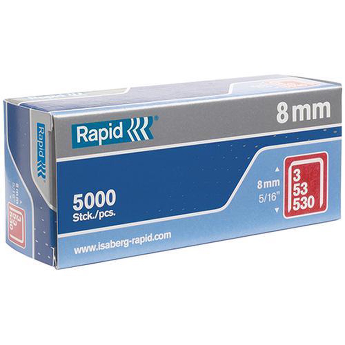 Rapid High Performance Staples 53/8 Box 2500