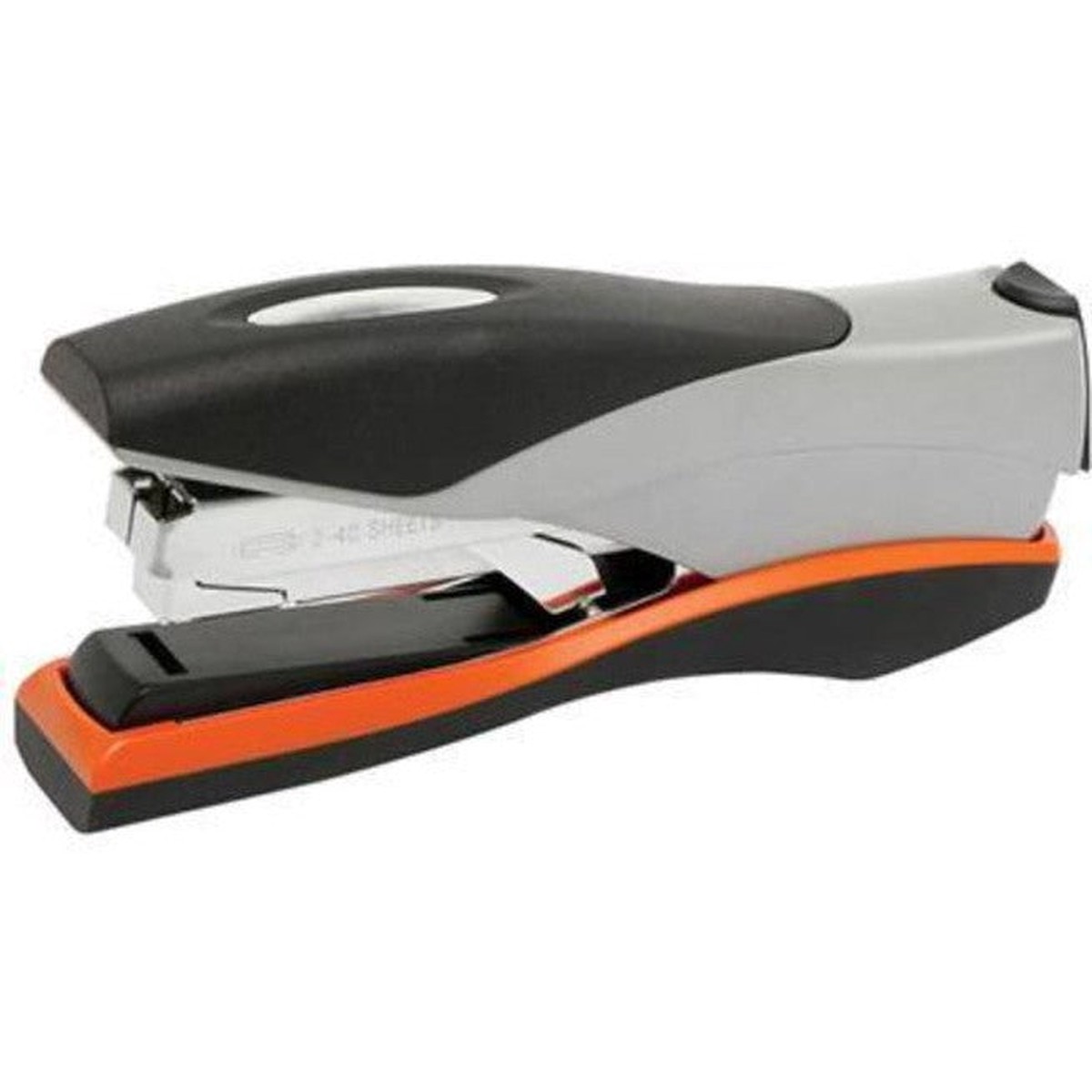 Rexel Optima Low Force Full Strip Stapler 40 Sheet Orange/Silver