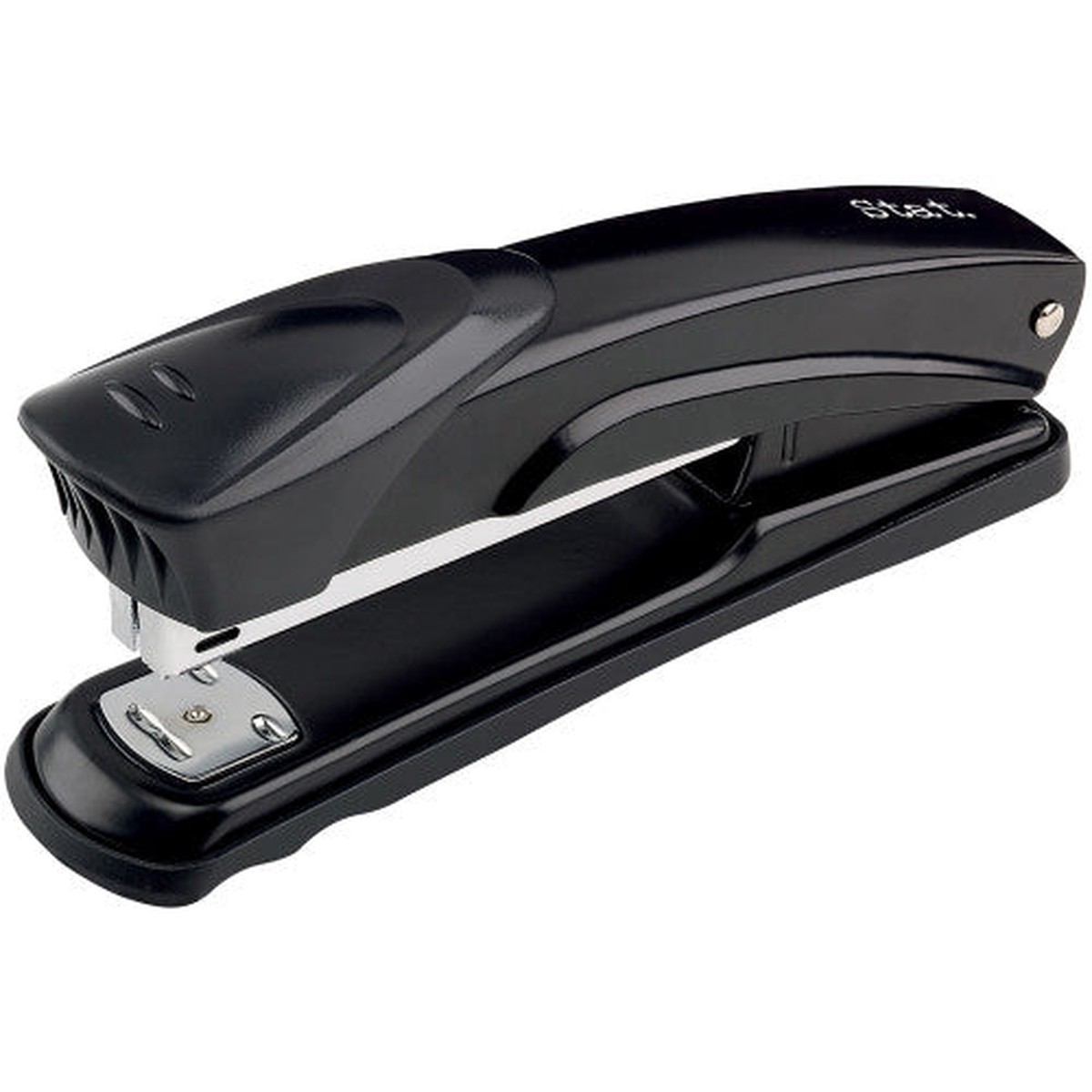 Stat Full Strip Metal Stapler Black