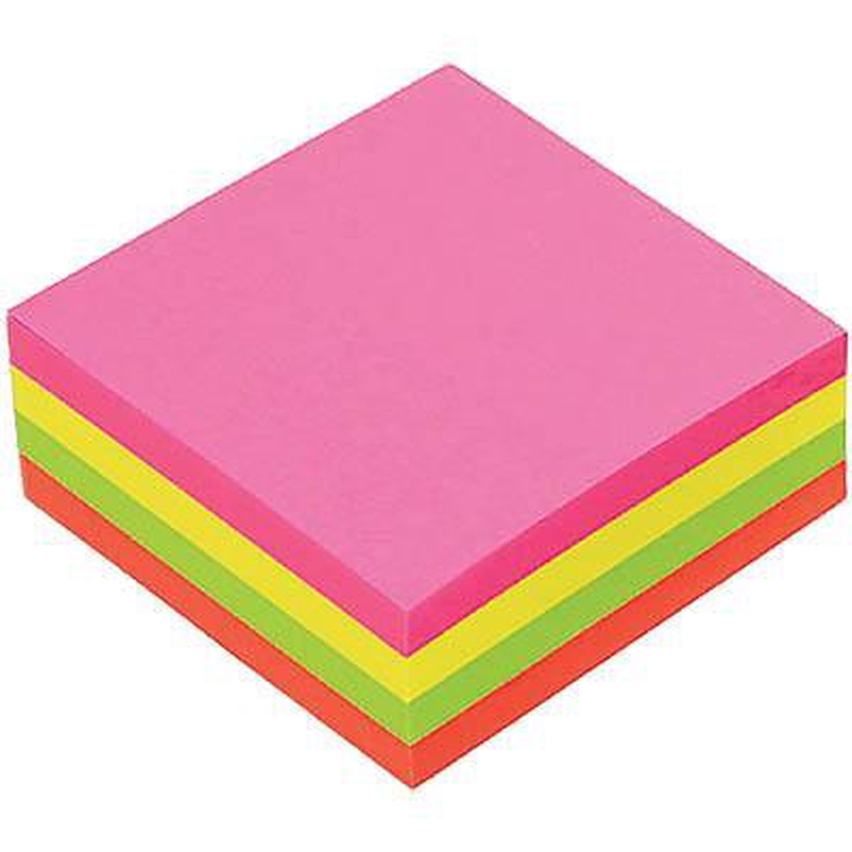 Marbig Cube Notes 320 Sheets 75 X 75Mm Assorted Brilliant