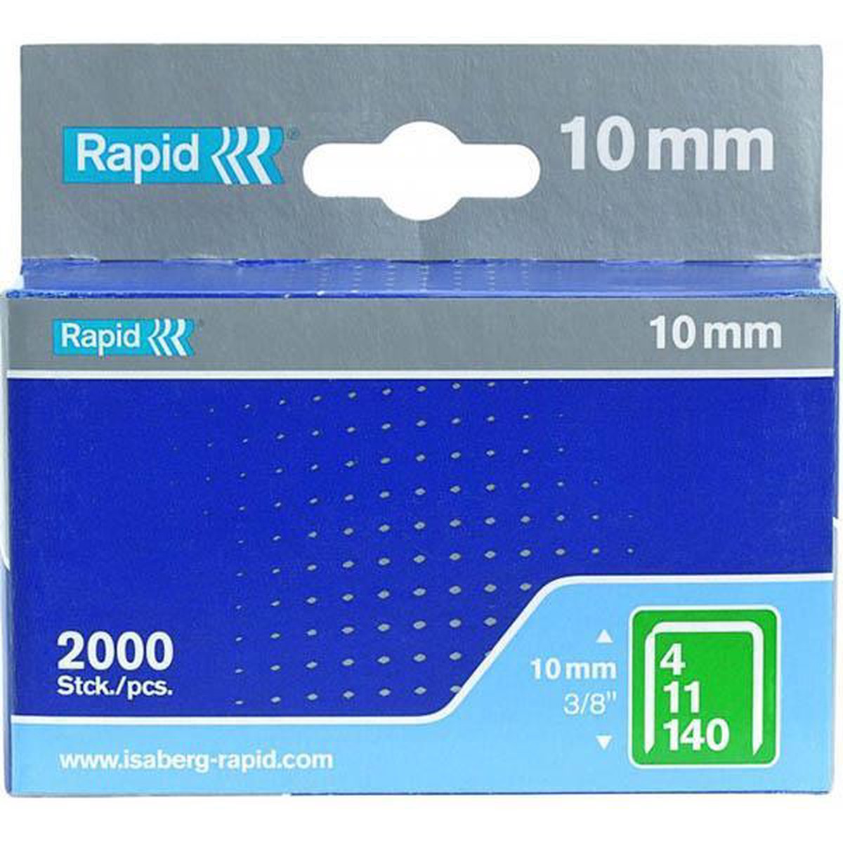 Rapid High Performance Staples 140/10 Box 2000