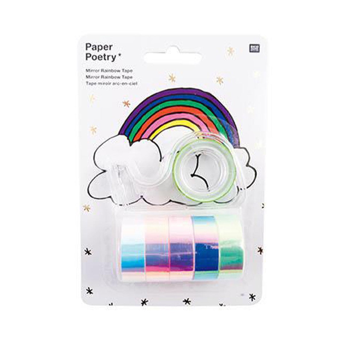Rico Washi Tape Set Rainbow