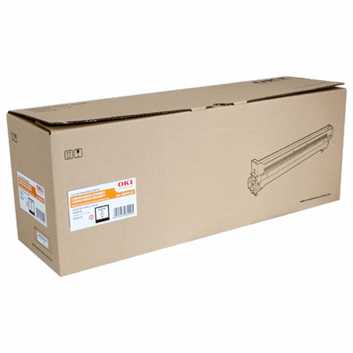 OKI C612 Drum Unit 30000 Pages Black