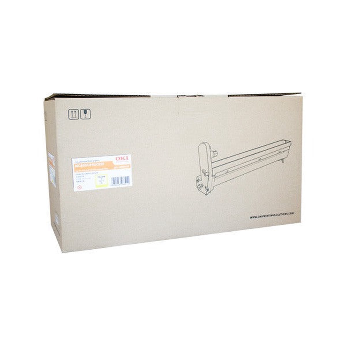 OKI MC860 Drum Unit 20000 Pages Yellow