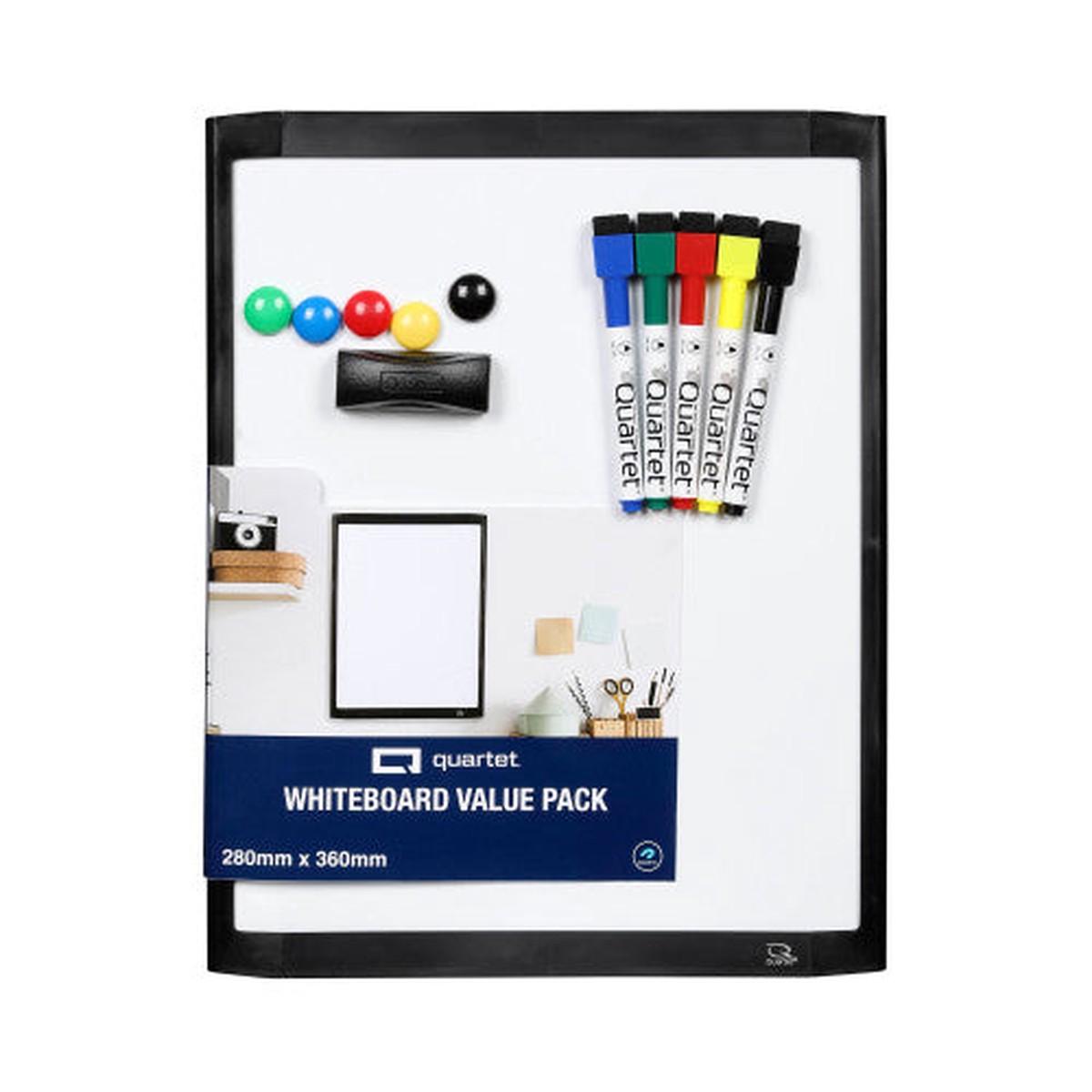 Quartet Whiteboard Value Pack 280 x 360mm