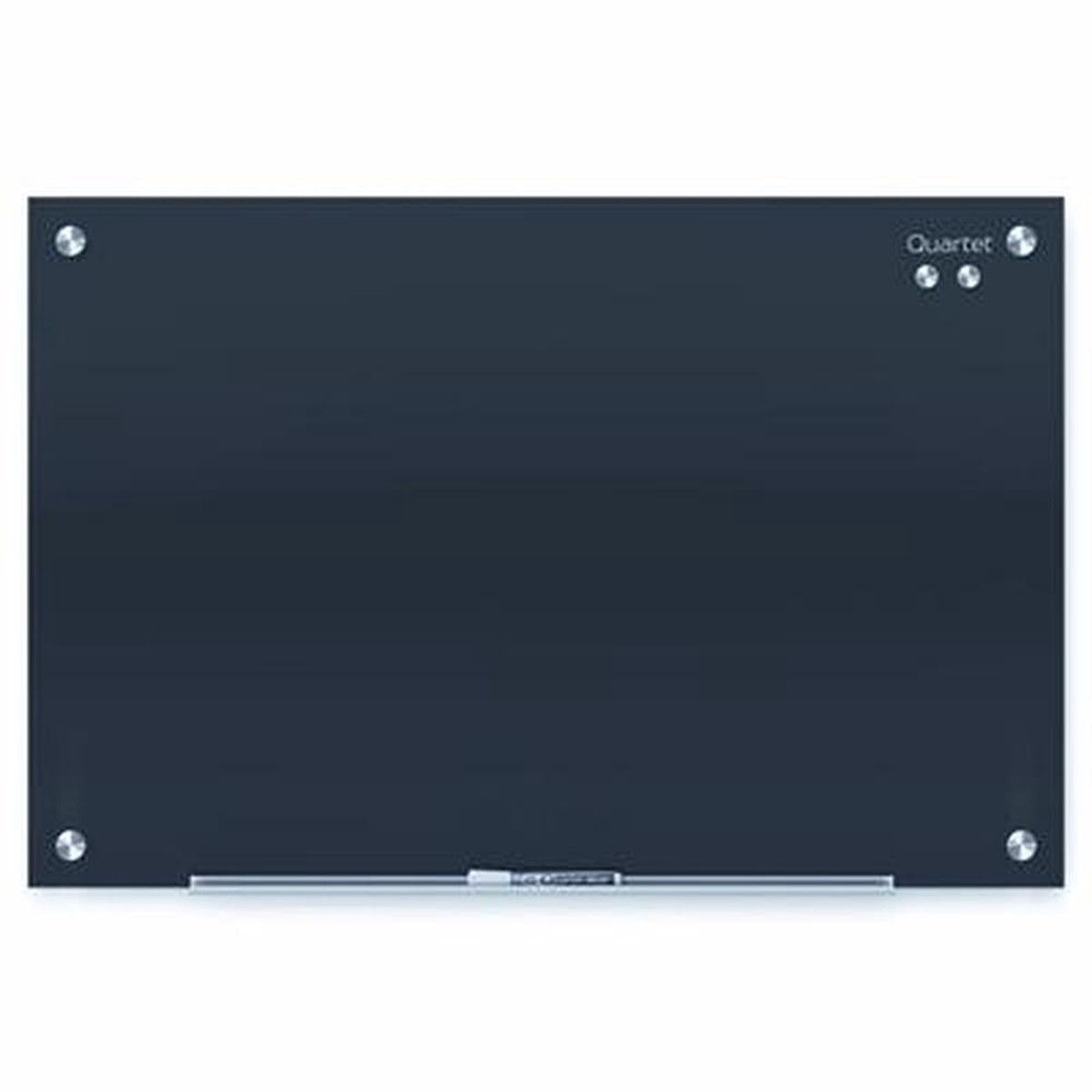 Quartet Infinity Glassboard 450x600mm Black