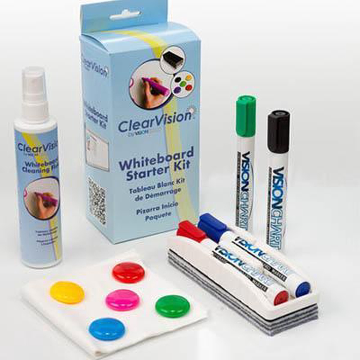 Visionchart Whiteboard Clearvision Starter Kit