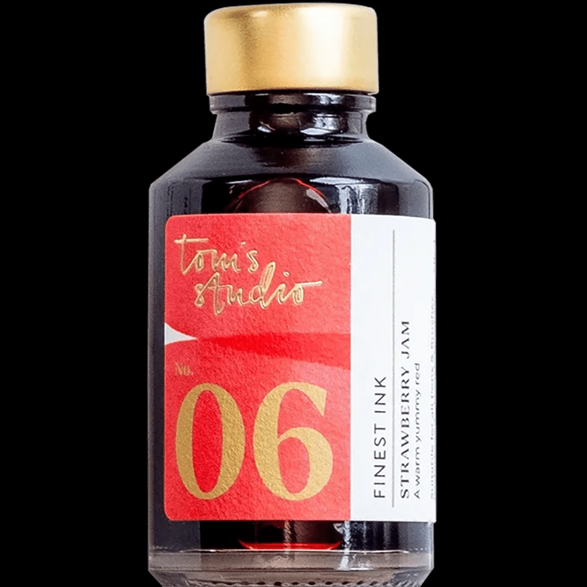 Tom’s Studio Ink Bottles – 06 Strawberry Jam – 50ml