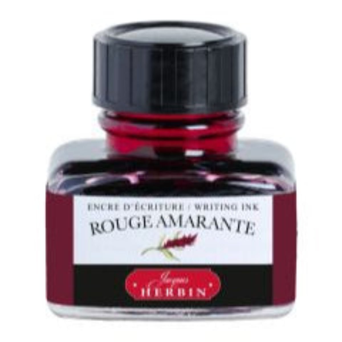 J. Herbin Ink Bottle – Rouge Amarante – 30ml