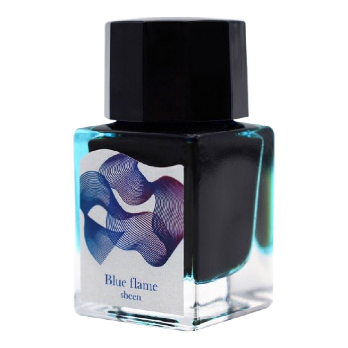 Sailor Compass Dipton Bottle Ink – Sheen – Blue Flame