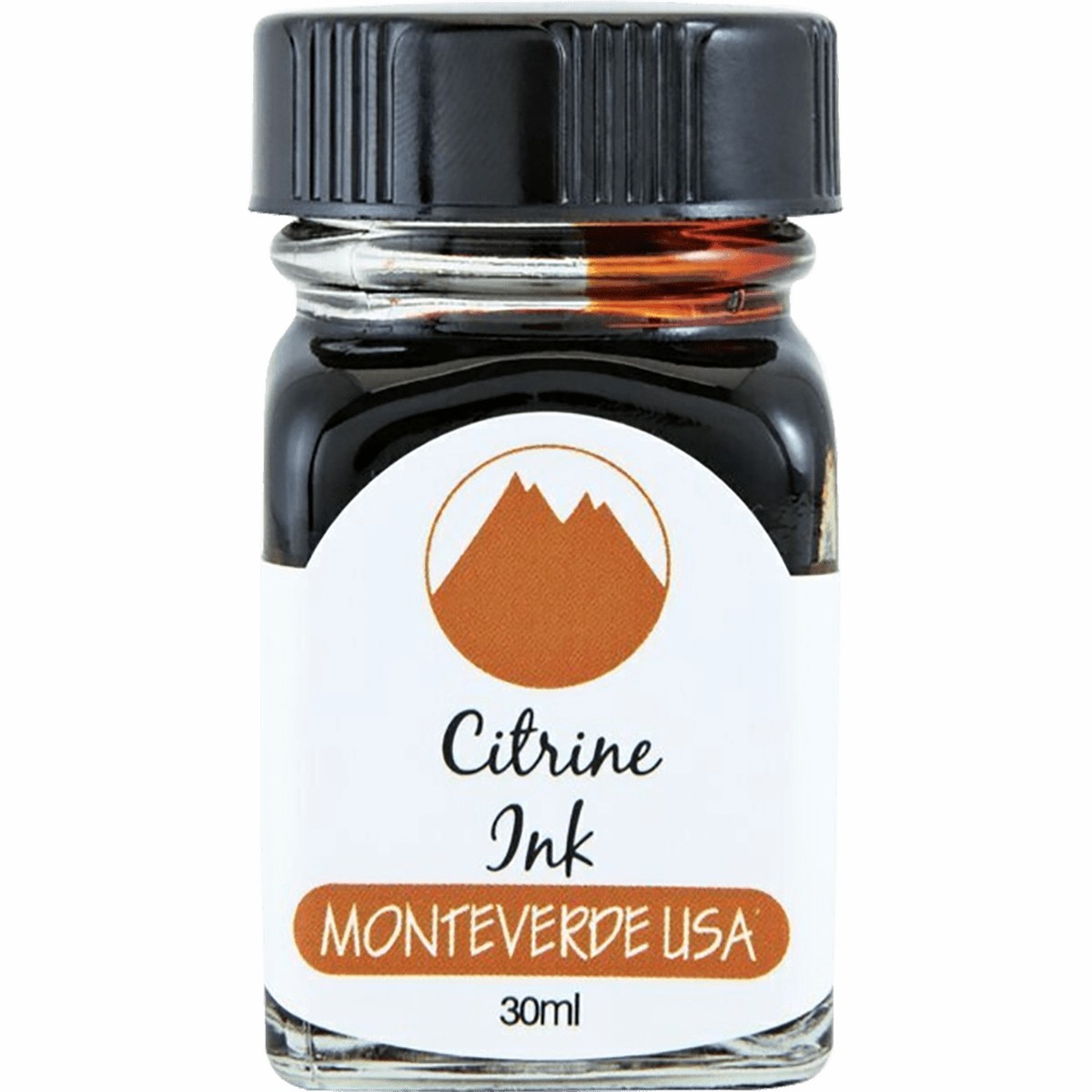 Monteverde Gemstone Ink Bottle – Citrine – 30ml