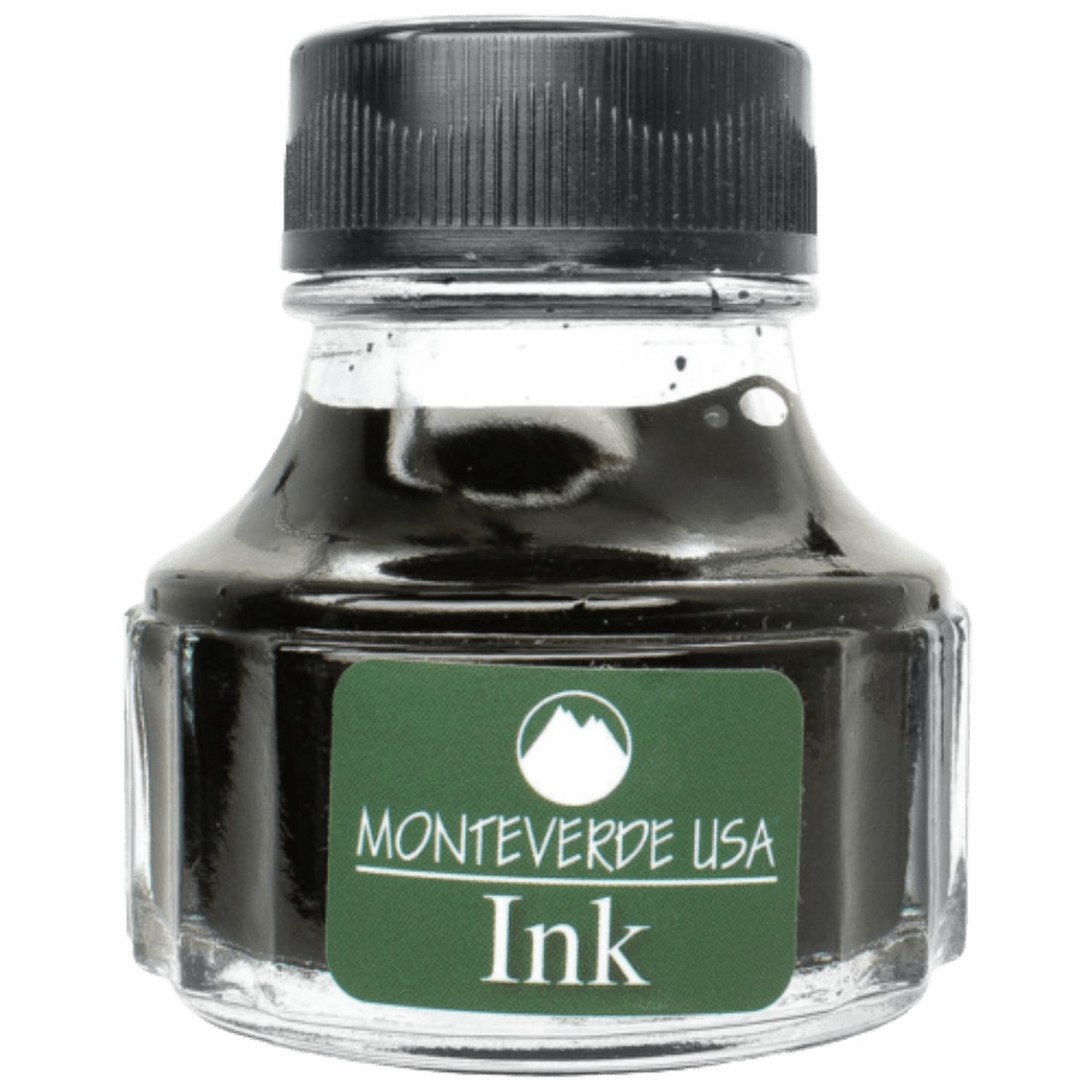 Monteverde Gemstone Ink Bottle – Onyx – 90ml