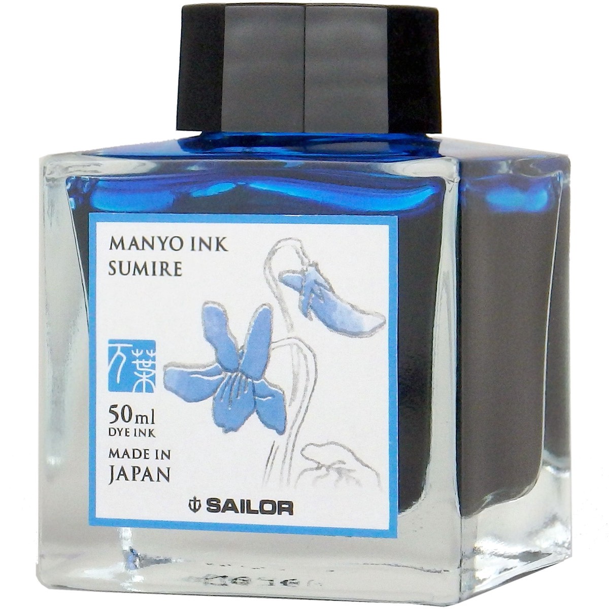 Sailor Manyo Ink Bottle – Sumire – 50ml