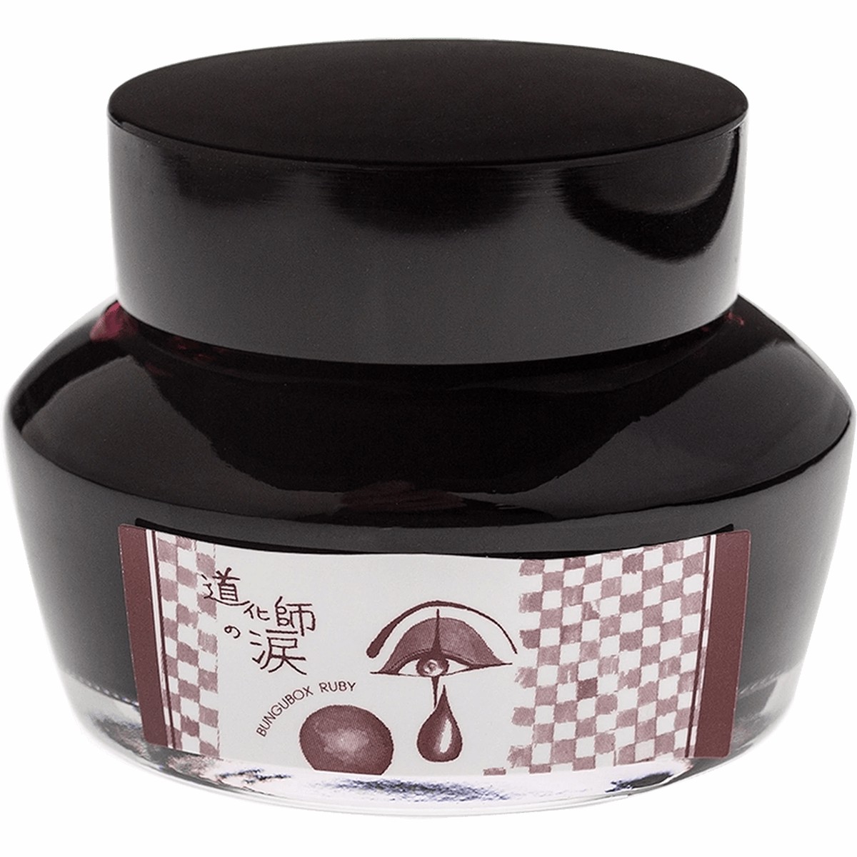 Bungubox Ink Bottle – Clown Teardrop Ruby – 50ml