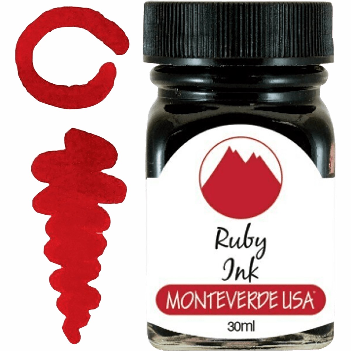Monteverde Gemstone Ruby 30 ml Ink Bottle